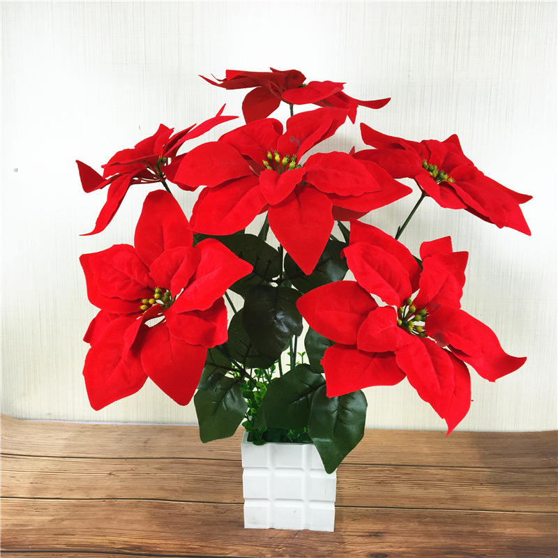 Artificial Christmas Flowers (3)