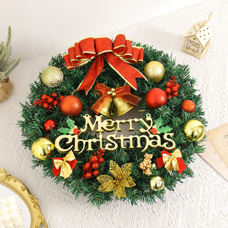 Artificial Pine Christmas Wreath (3)