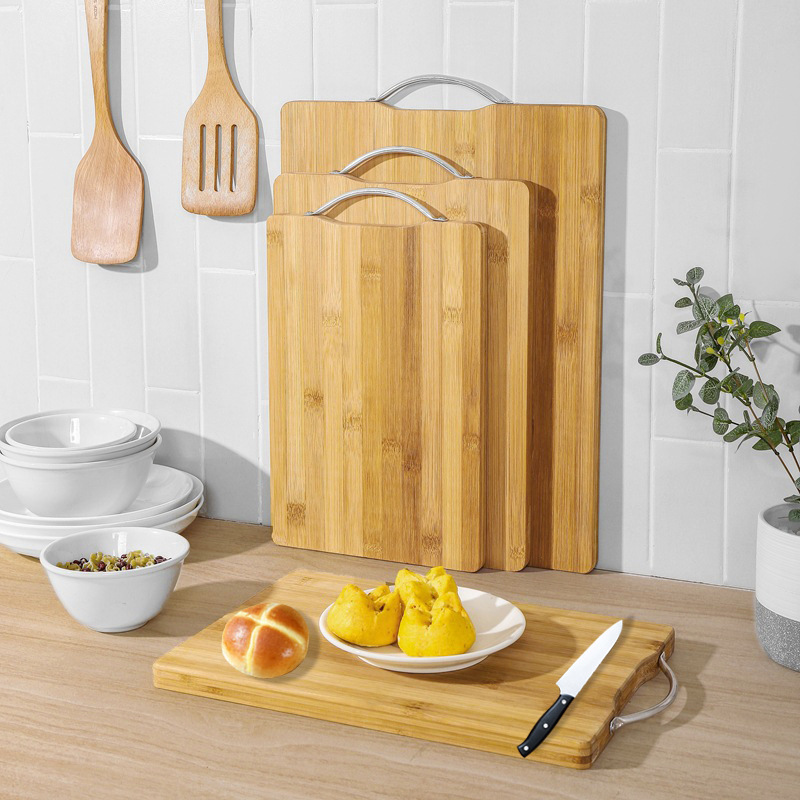 Bamboo Chopping Board Thickened Can Be Hung (3) Bamboo Chopping Board Thickened Can Be Hung (3)