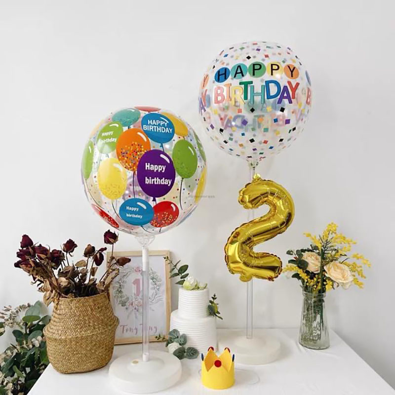 Happy Birthday 4D Foil Balloons (2)