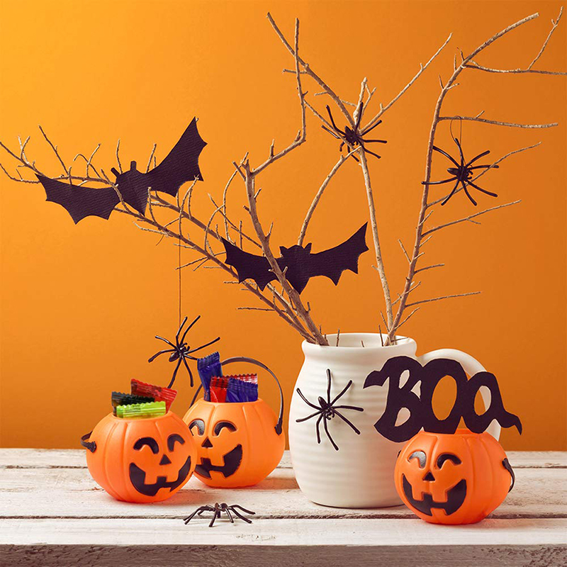 Lantern Halloween Pumpkin Bucket (2)