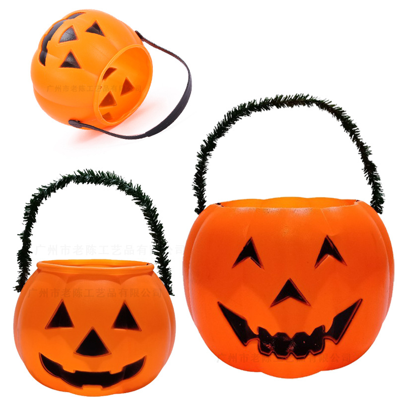 Lantern Halloween Pumpkin Bucket (3) Lantern Halloween Pumpkin Bucket (3)