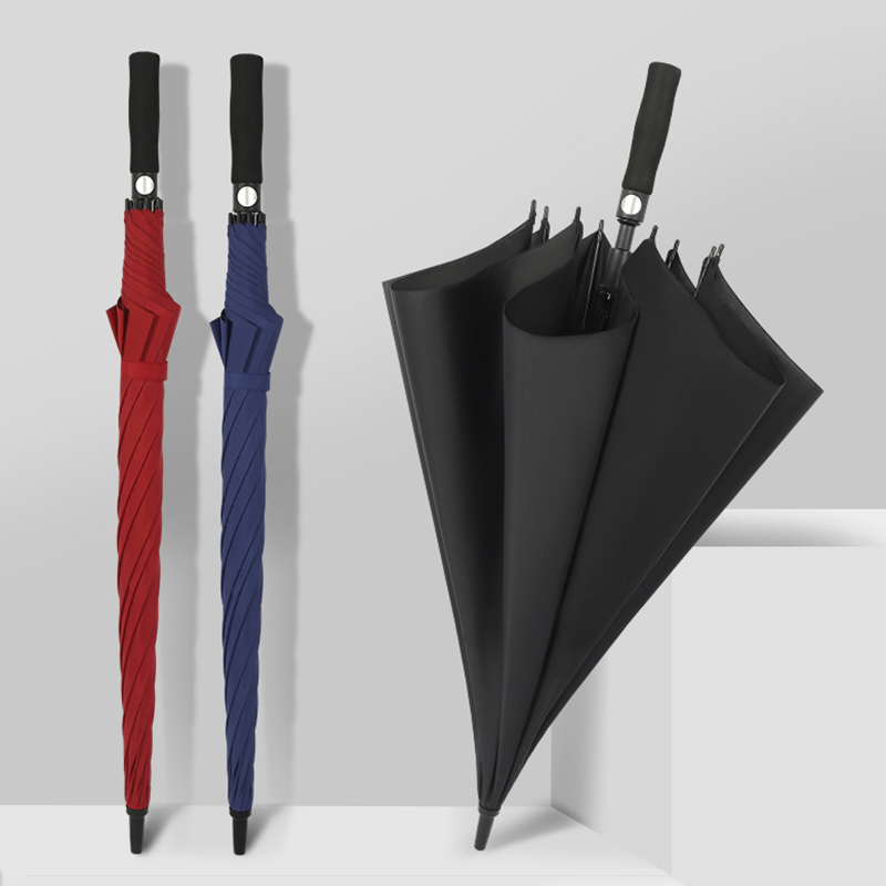 Light Weight Waterproof Windproof Long Handle 8 Ribs Fishing Golf Umbrella (2)