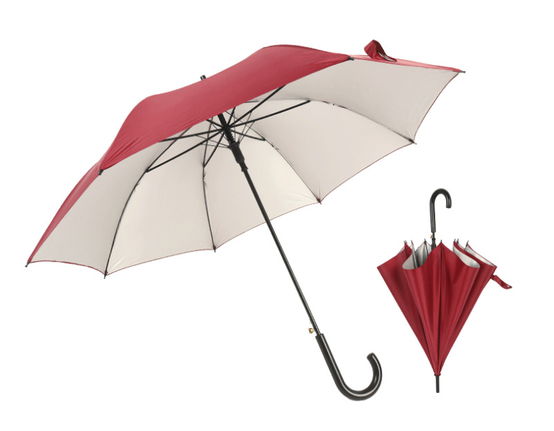 Light Weight Waterproof Windproof Long Handle 8 Ribs Fishing Golf Umbrella (4)