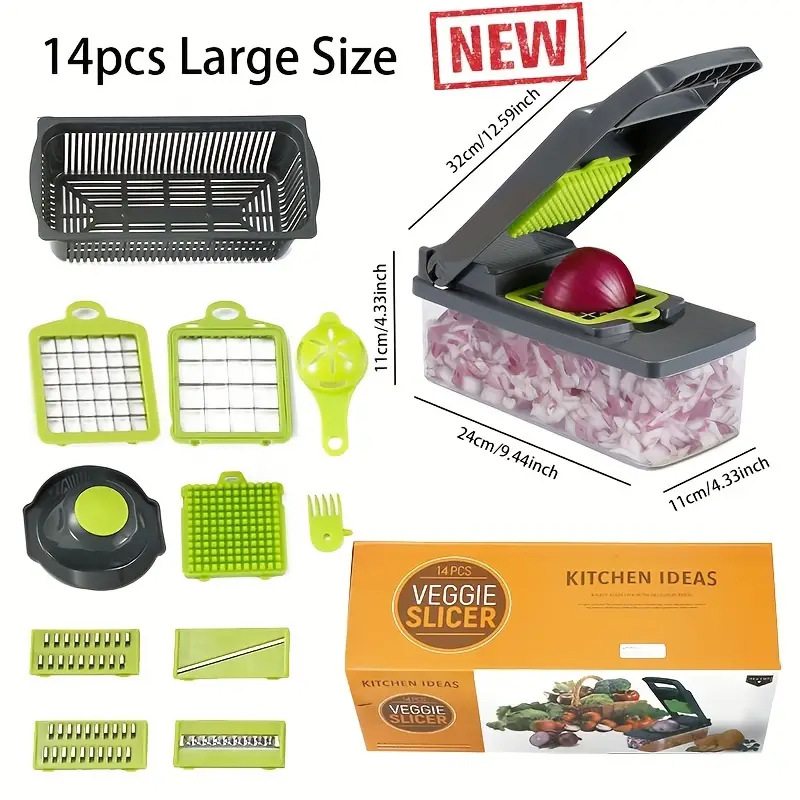 Multifunctional Vegetable Cutter and Grater