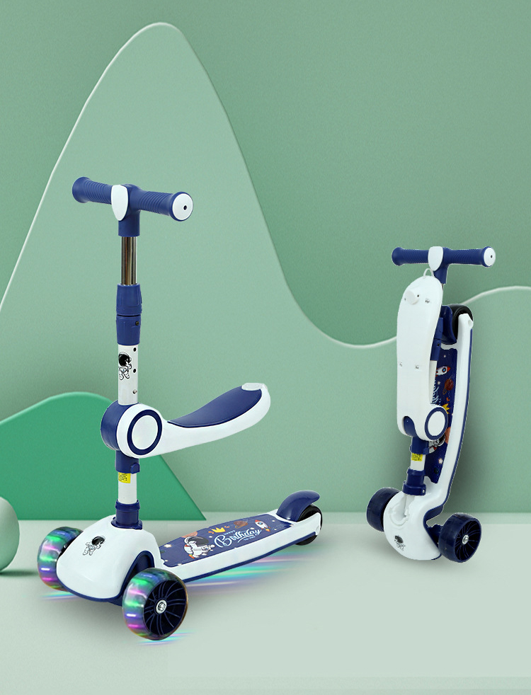 Roller Skates 3 Wheel Kids Balance Bicycle Scooter (3) Roller Skates 3 Wheel Kids Balance Bicycle Scooter (3)