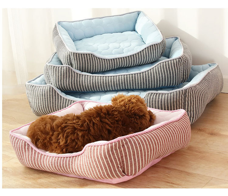 Summer Cool Washable Ice Silk Pet Mat Summer Cool Washable Ice Silk Pet Mat