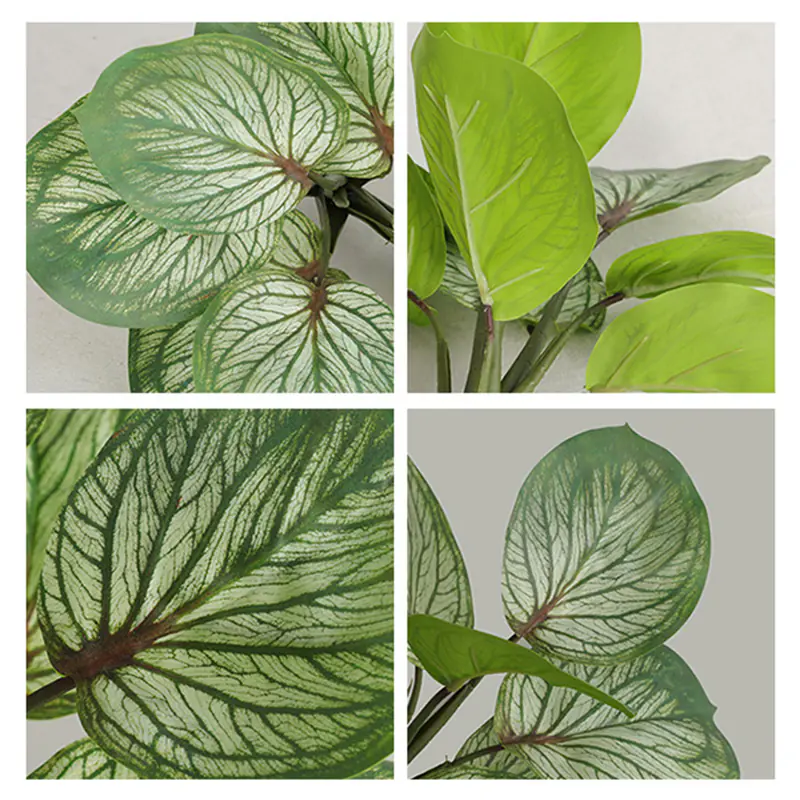 Outdoor Landscaping Fake Green Plants Artificial Flowers (1)