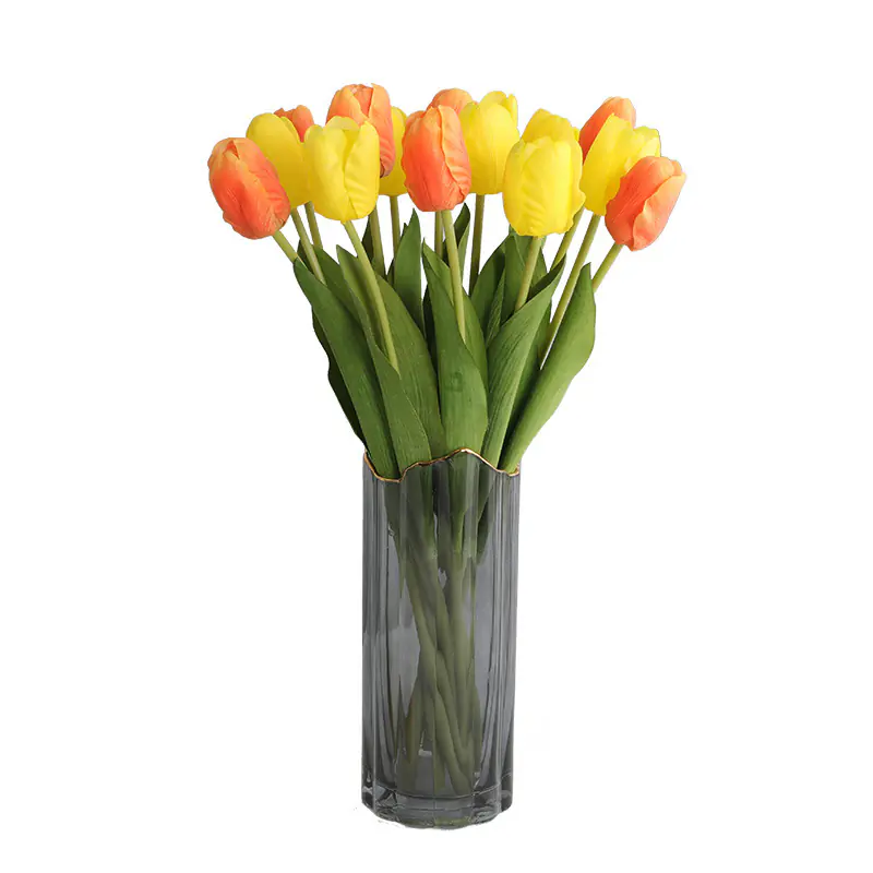 Single Bouquet Home Decoration Artificial Tulips (1)