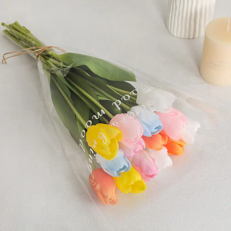 Single Bouquet Home Decoration Artificial Tulips (2)