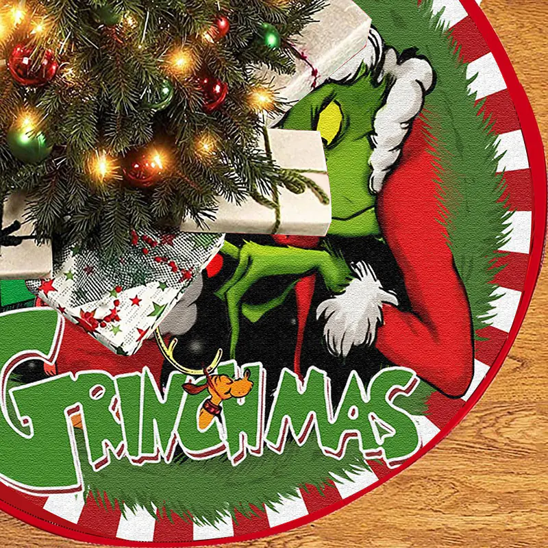 Wholesale Christmas Tree Skirt Party Decorations (2)