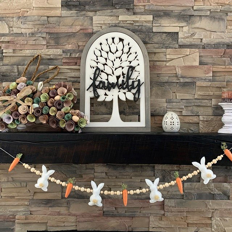 Bunny Carrot Garland (2)