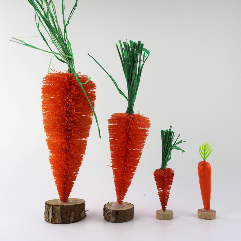 Easter Pine Needle Carrots (1)