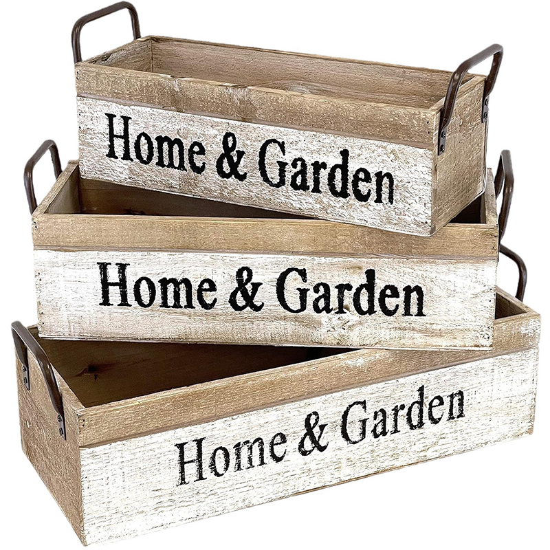 Wooden Flower Pot (3)