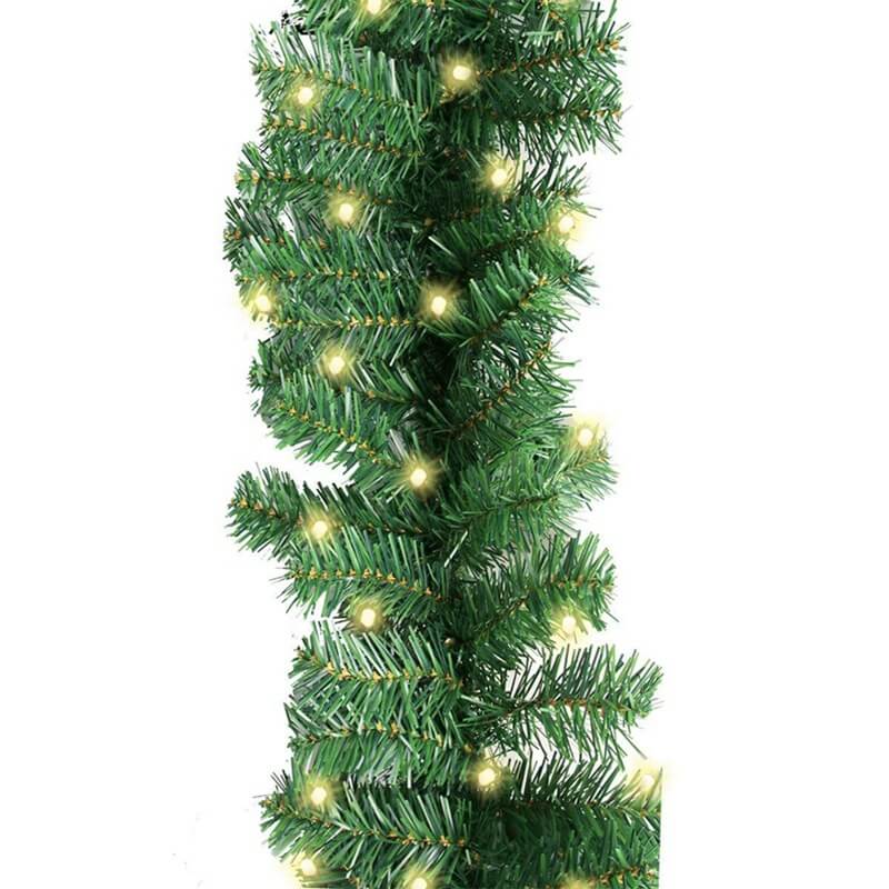 2.7m PVC encrypted Christmas rattan wreath factory (2)