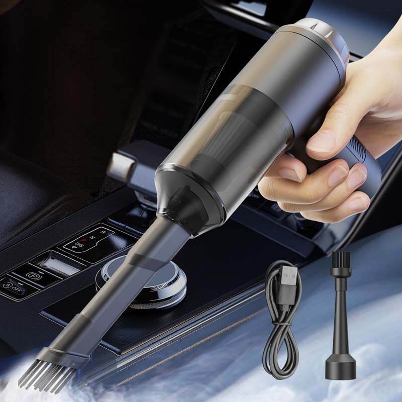 Car vacuum cleaner wireless suction and blowing