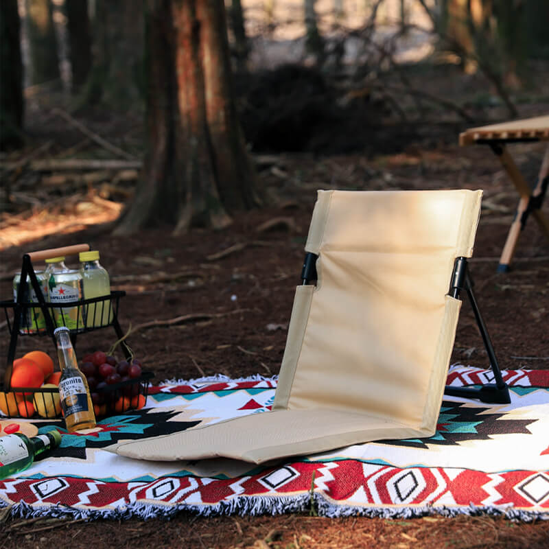 Outdoor integrated folding chair