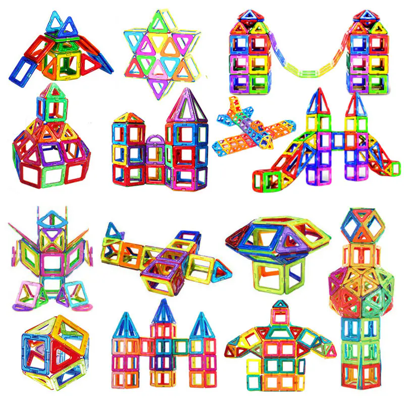Children's Magnet Magnetic Building Blocks (2) Children's Magnet Magnetic Building Blocks (2)