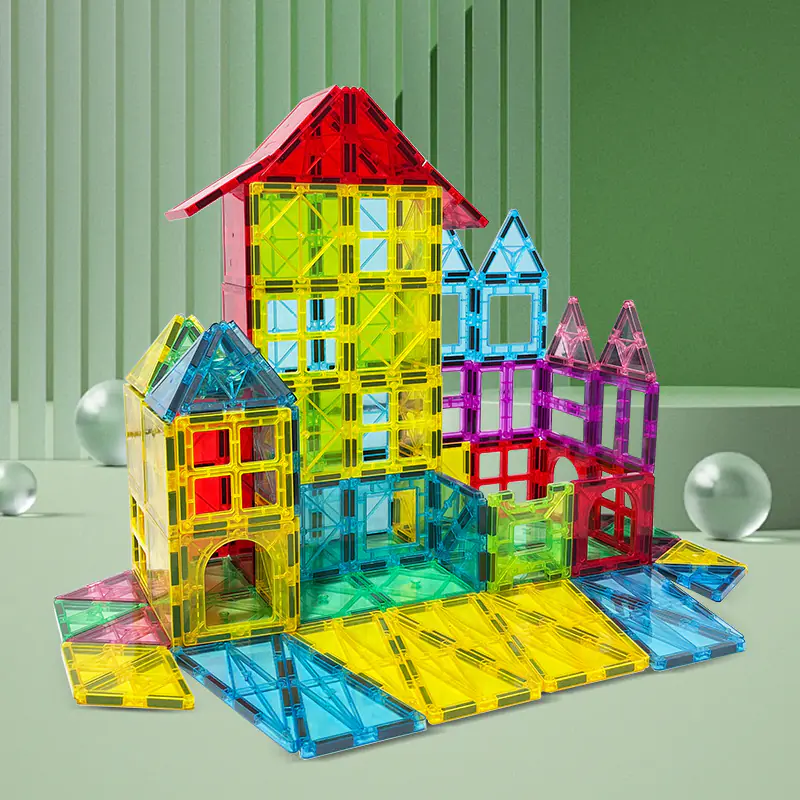 Children's Magnet Magnetic Building Blocks (3)