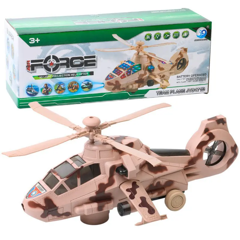 Electric Universal Music Toy Airplane (1)