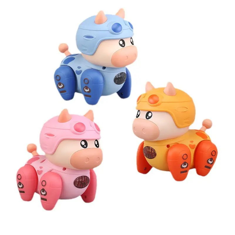 Wholesale Electric leash cute cow electric light (1)
