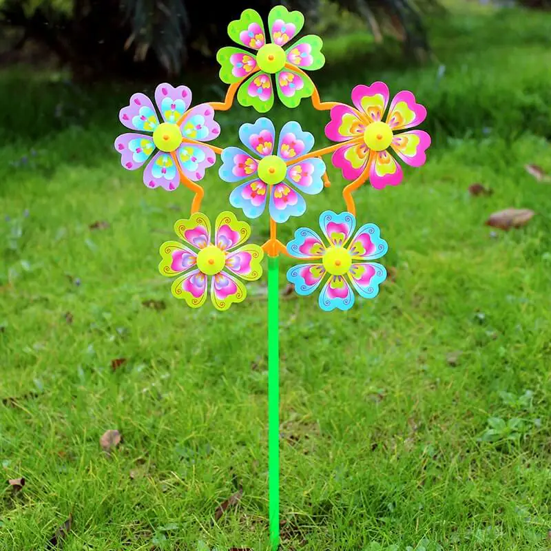 Wholesale Children's Toy Cartoon Plastic Colorful Windmill (3) Wholesale Children's Toy Cartoon Plastic Colorful Windmill (3)