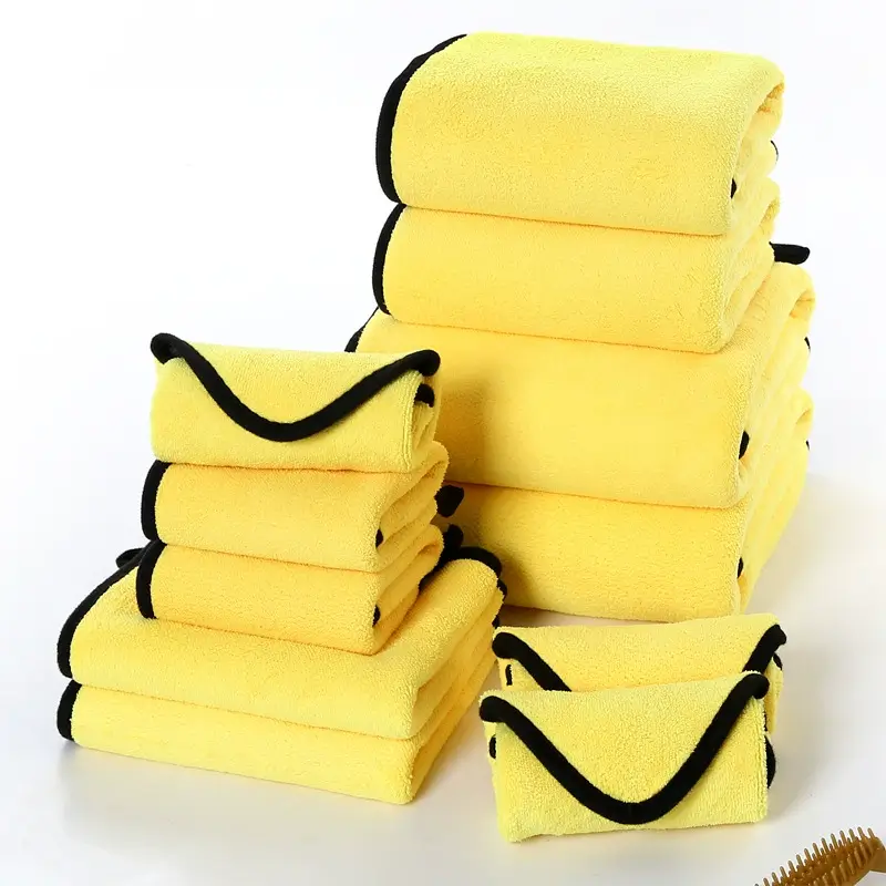 Absorbent Thickened Quick drying Dog Cat Bath Towel (2)