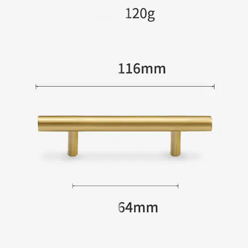 American light luxury cabinet door wardrobe cabinet door handle 3
