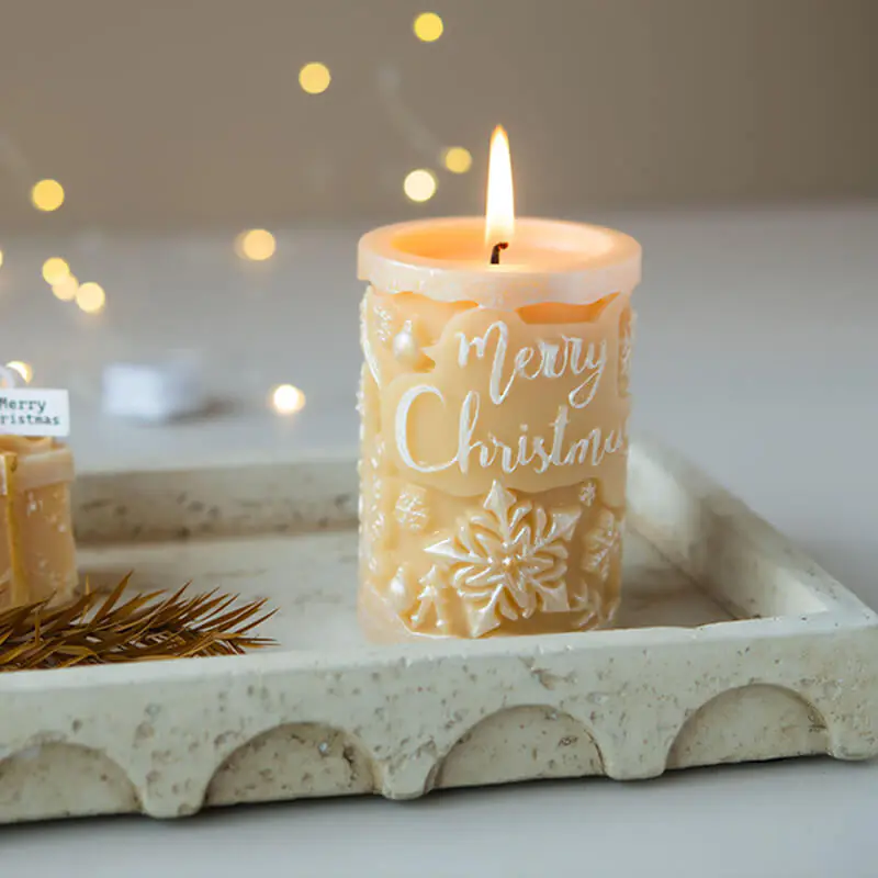 CHRISTMAS SCANTED CANDLE(4)