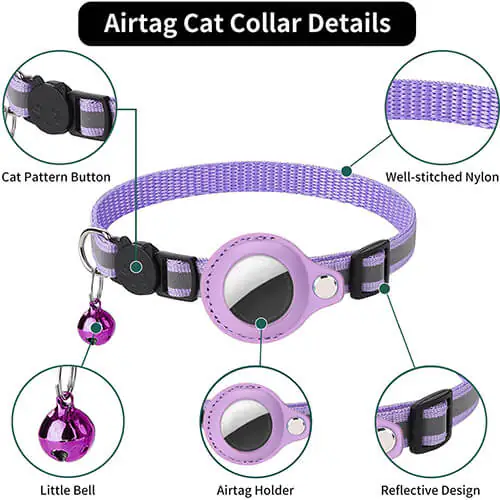 Cat collar silicone pet collar (3)