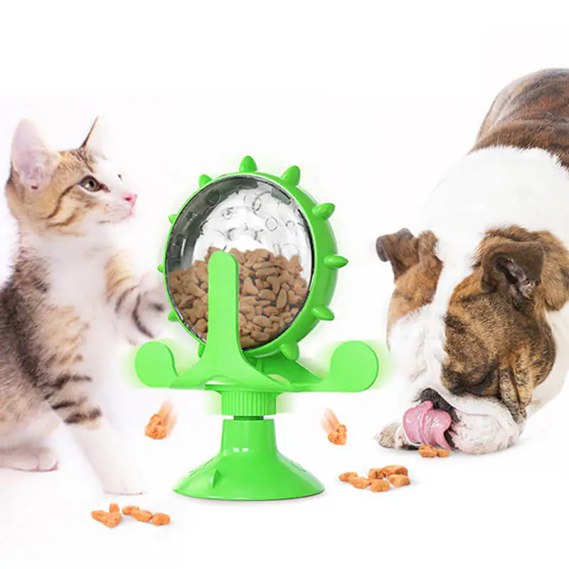 Cat teaser spinning wheel dog toy (2)