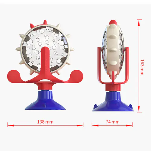 Cat teaser spinning wheel dog toy (3)
