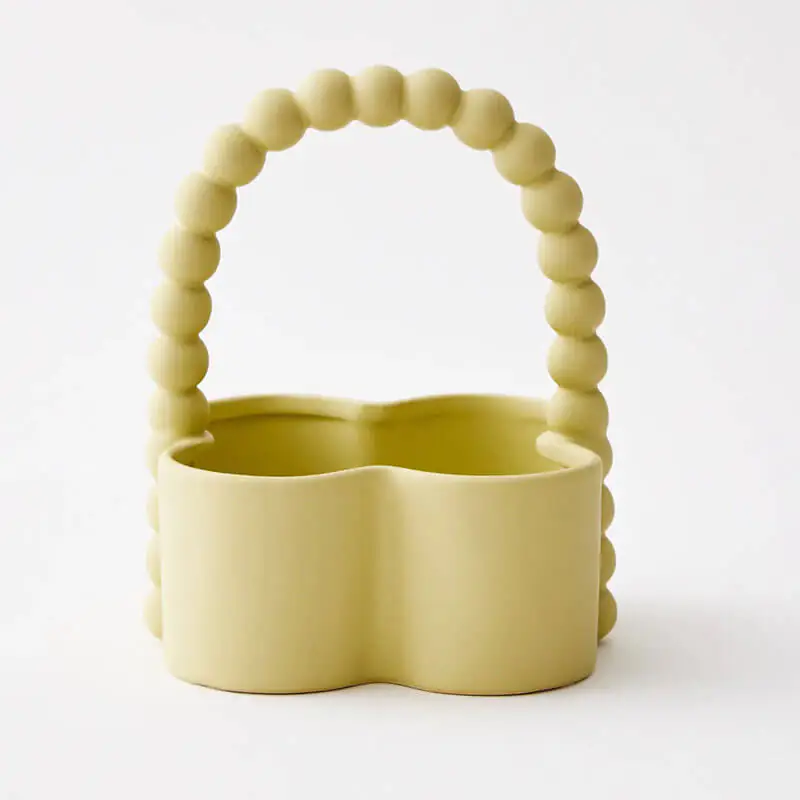 Ceramic fruit tray Fruit tray cream style (2)