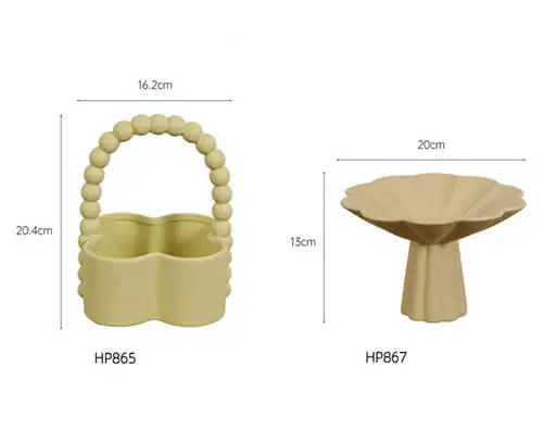 Ceramic fruit tray Fruit tray cream style (3) Ceramic fruit tray Fruit tray cream style (3)