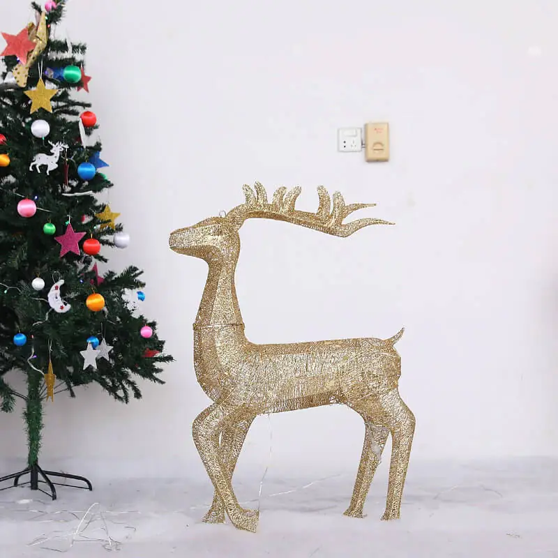 Christmas wrought iron decoration