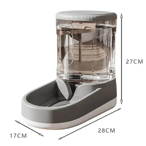 Dog water dispenser and automatic cat feeder (3)
