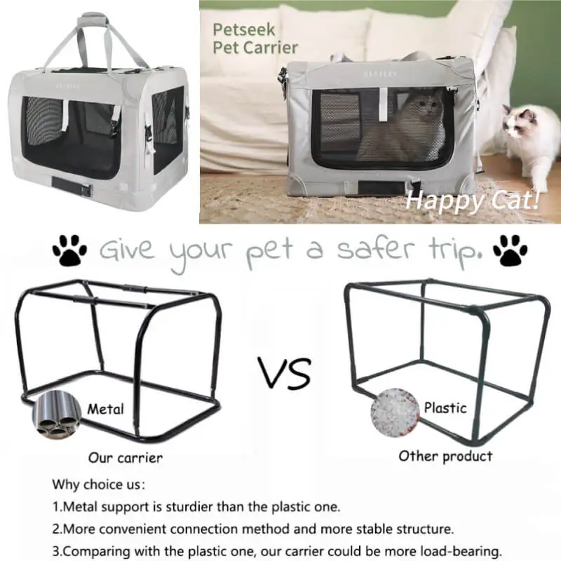 Foldable portable travel pet bag (2)