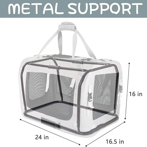 Foldable portable travel pet bag (3)