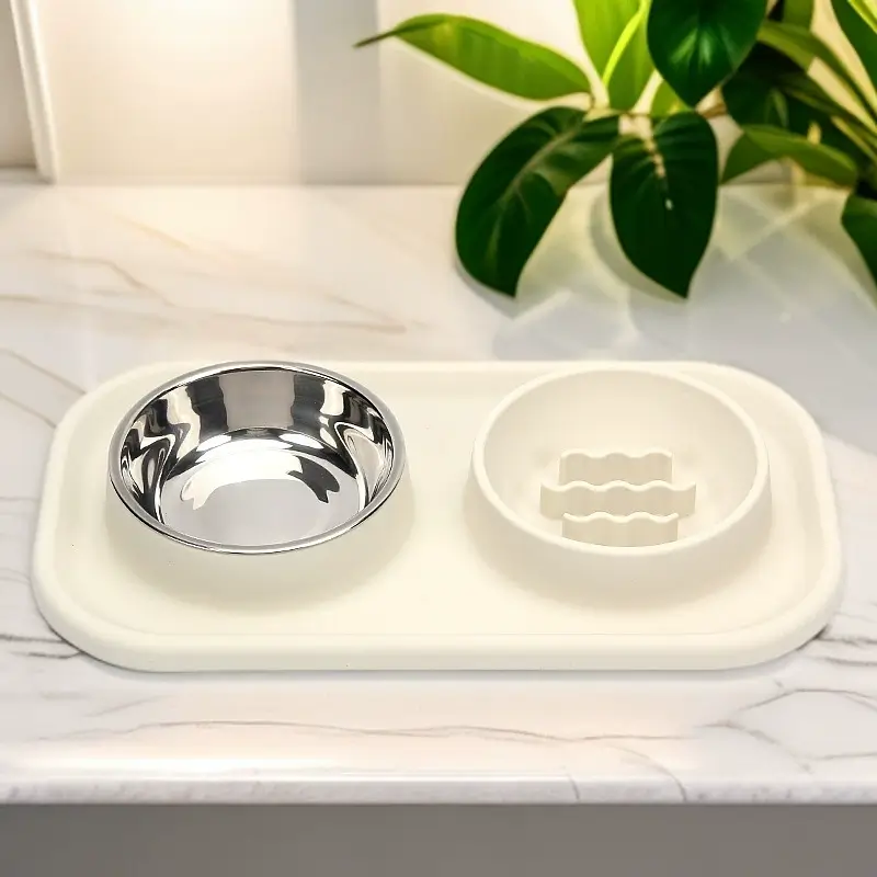 Food grade silicone cat and dog bowl (1)