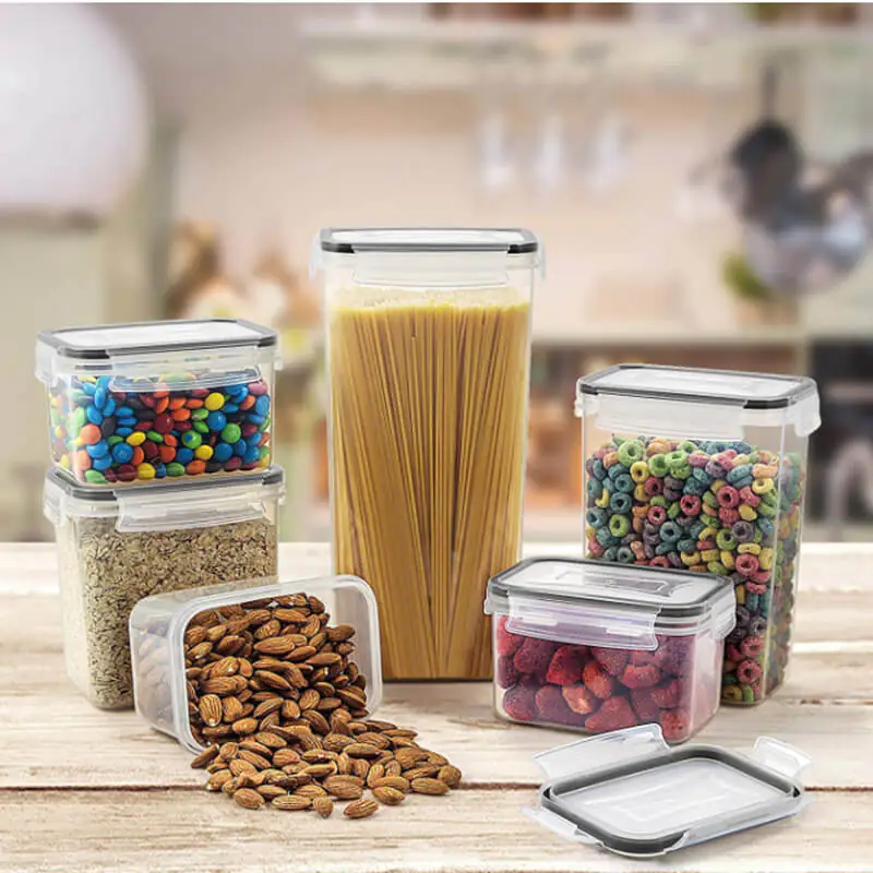 Grain storage kitchen food sealed tank (2)