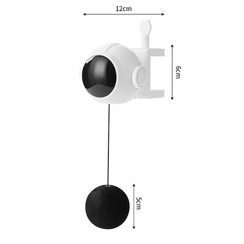 Lifting electric cat toy automatic telescopic cat teaser ball (3)