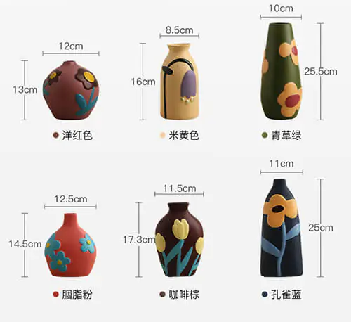 Morandi painted ceramic vases2 (2) Morandi painted ceramic vases2 (2)