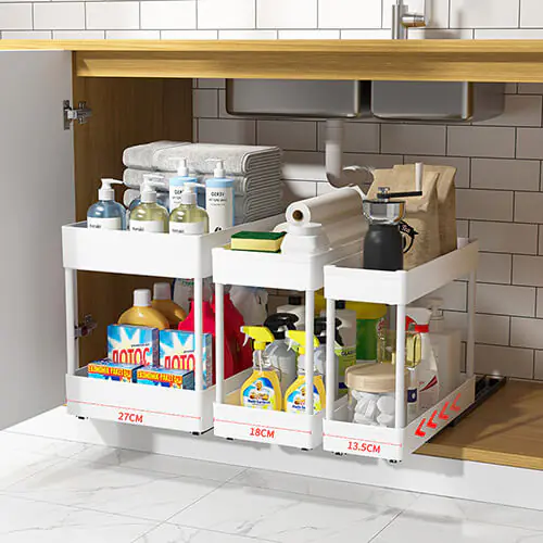 Multi Function Seasoning Dish Drawer Rack (3)