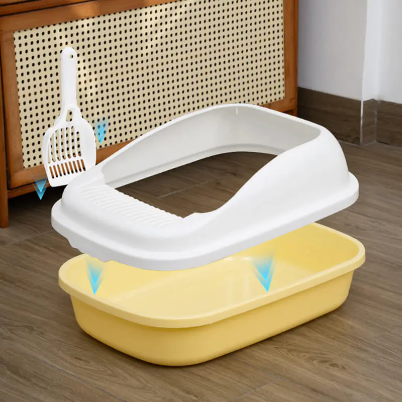 Inodoro para gatos abierto antisalpicaduras (3)