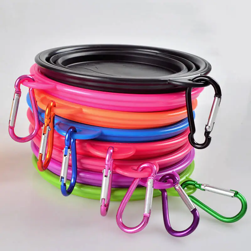 Comedero plegable para mascotas para exteriores (2)