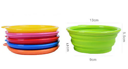 Outdoor Foldable Pet Bowl (3)