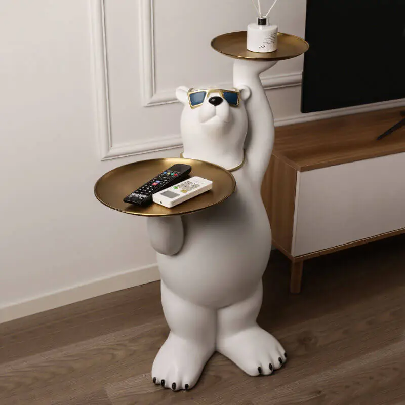 Polar bear floor furniture living room1