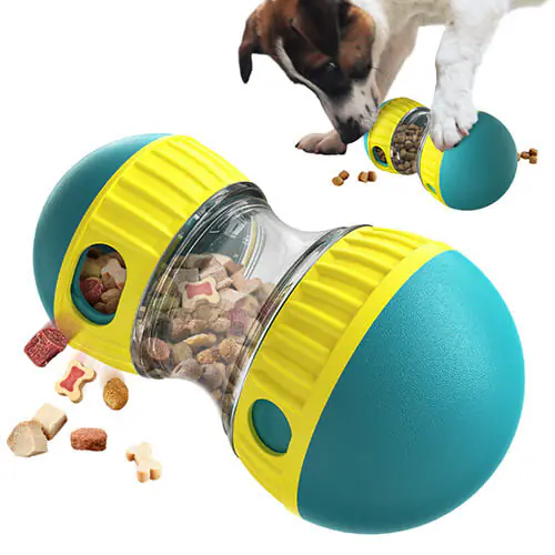 Rotating food dispensing dog toy (3) Rotating food dispensing dog toy (3)