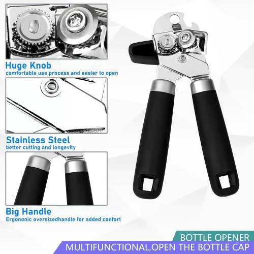 Stainless steel multi function can opener (3)