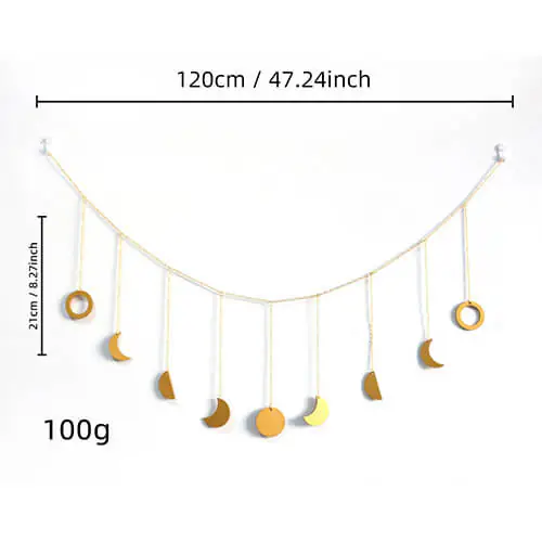 Stars and moons wall decoration pendants3